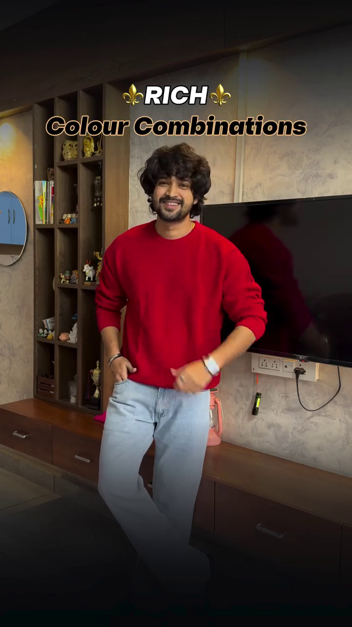 Rich Colour Combination Look – Bold Comfort with Everyday Style