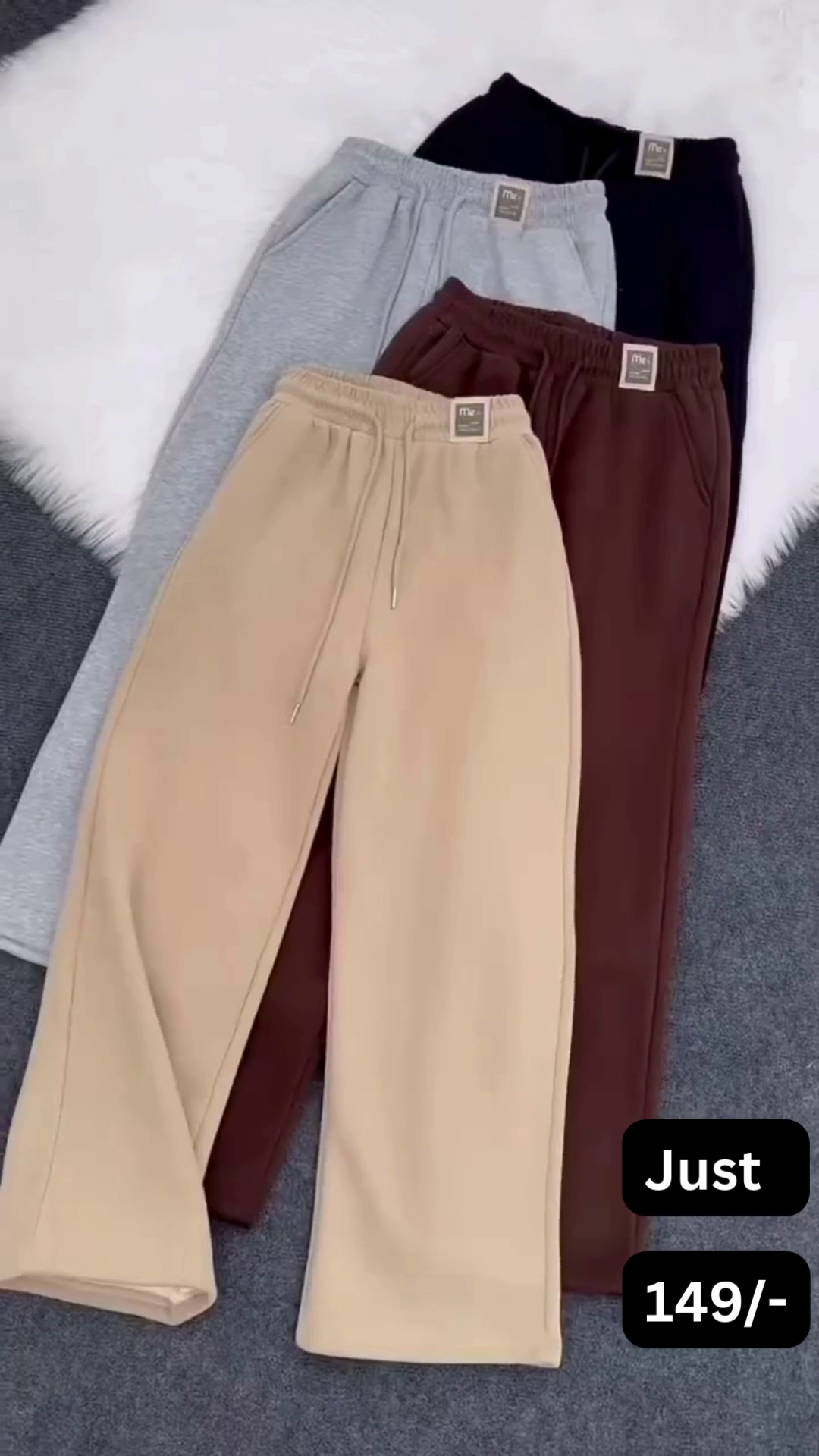 Premium Solid Color Jogger Pants for Men & Women – Comfortable Everyday Wear (Pack Colors Available)
