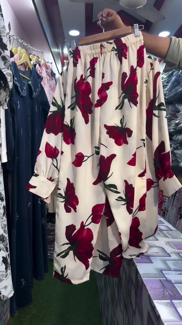 Soft Fabric Floral Palazzo for Daily Use