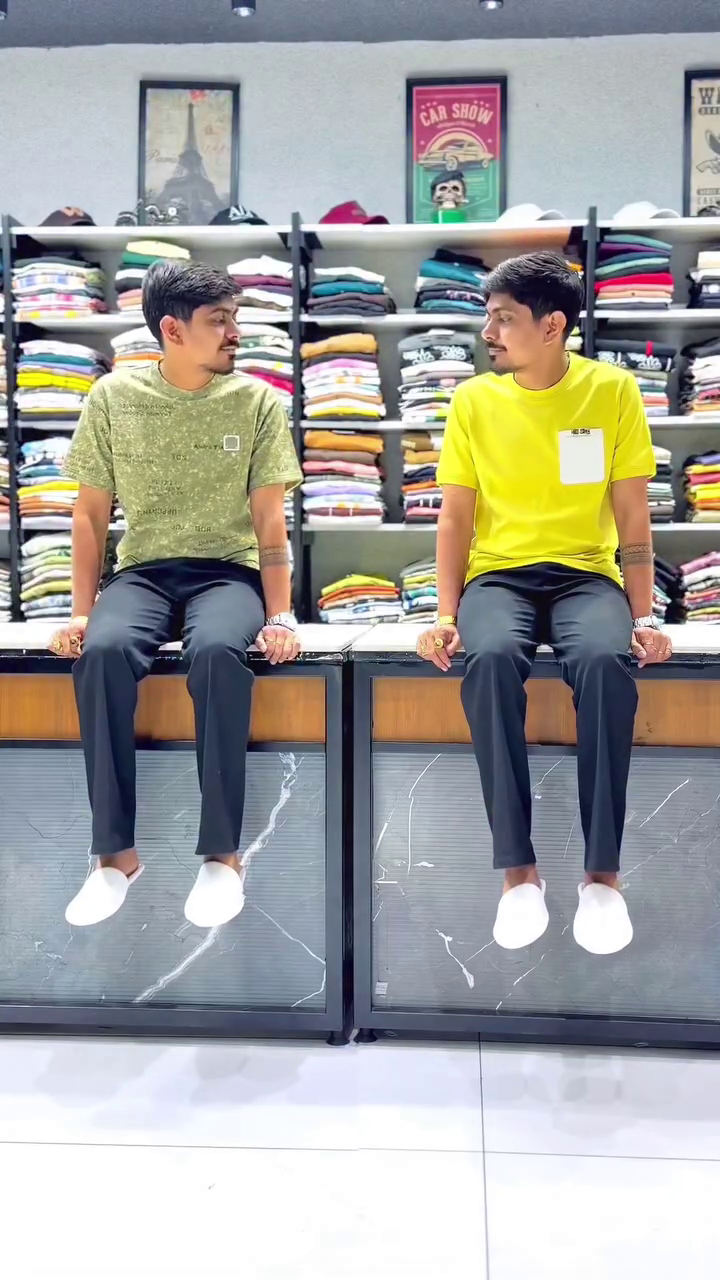 Men’s Graphic Printed Oversized T-Shirt with Slim Fit Trousers – Casual Street wear Look