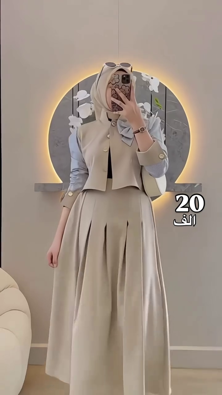 Elegant Navy Modest Maxi Dress