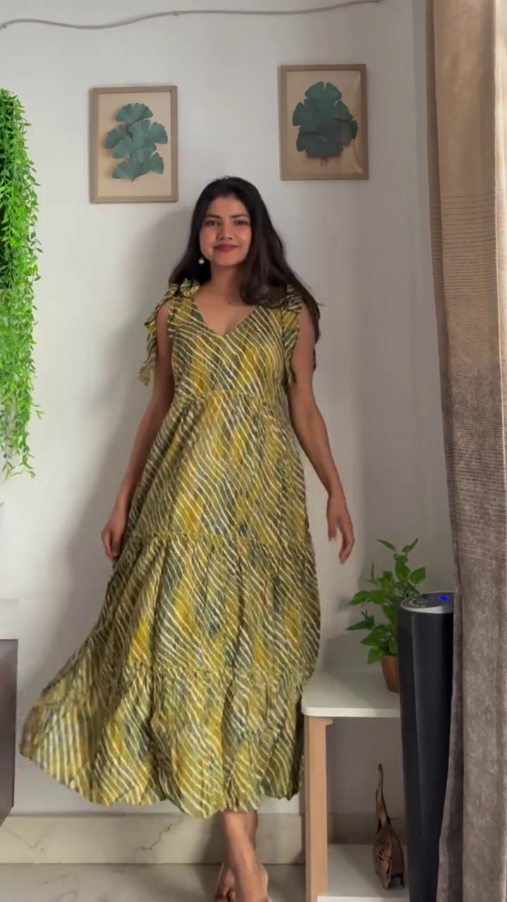 Red & White Gingham Maxi Dress