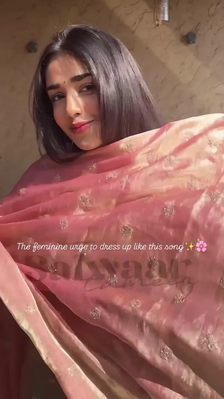 Sage Green Kurta with Blush Pink Dupatta