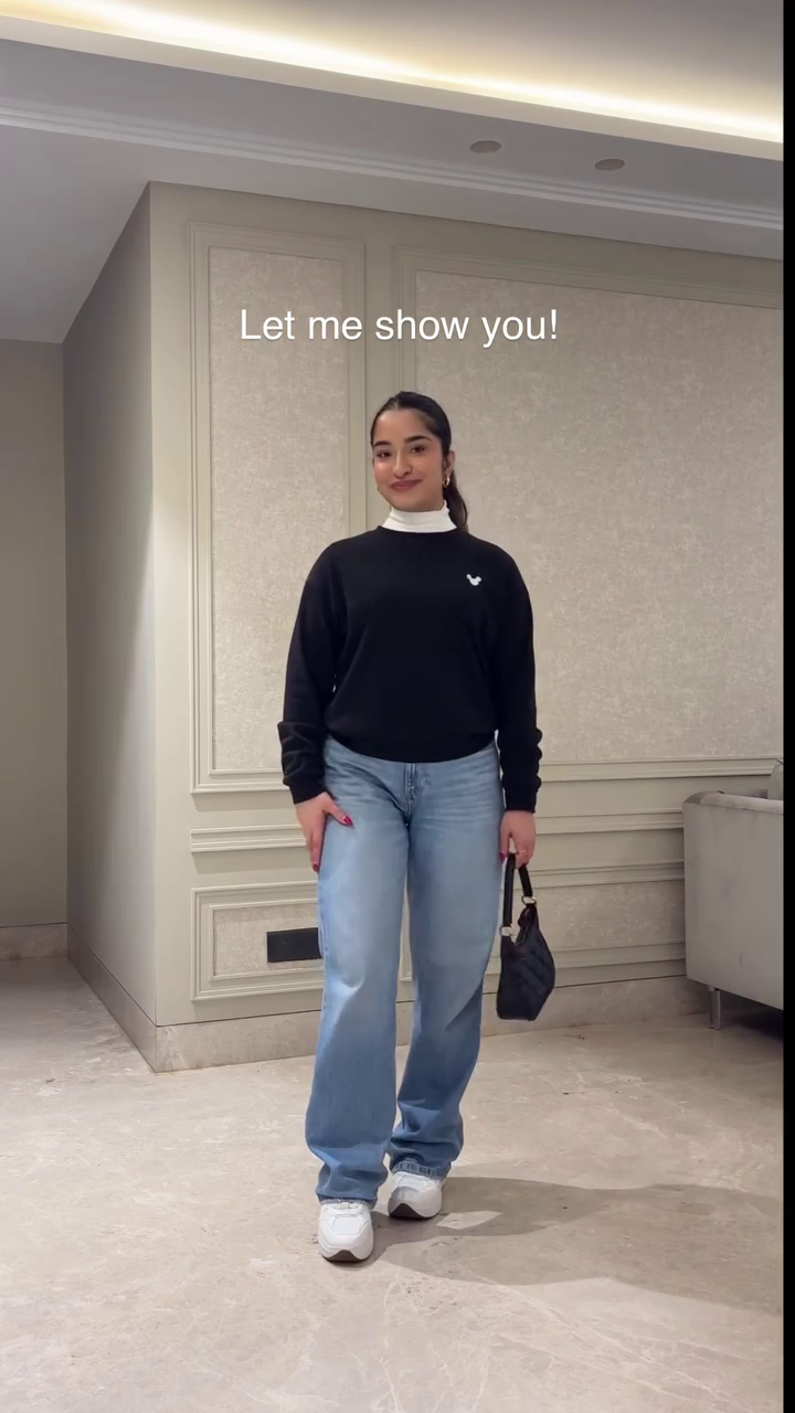 Black Mini Dress with Beige Jacket