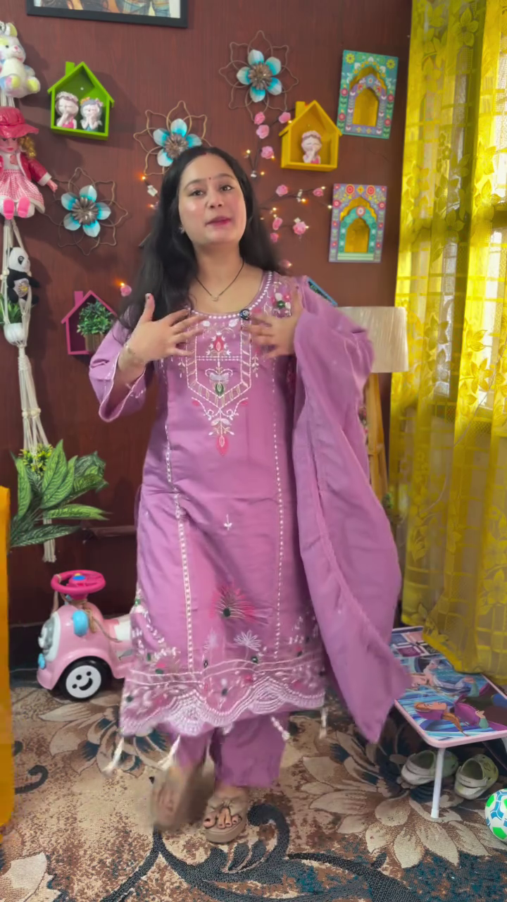 Fuchsia Festive Suit