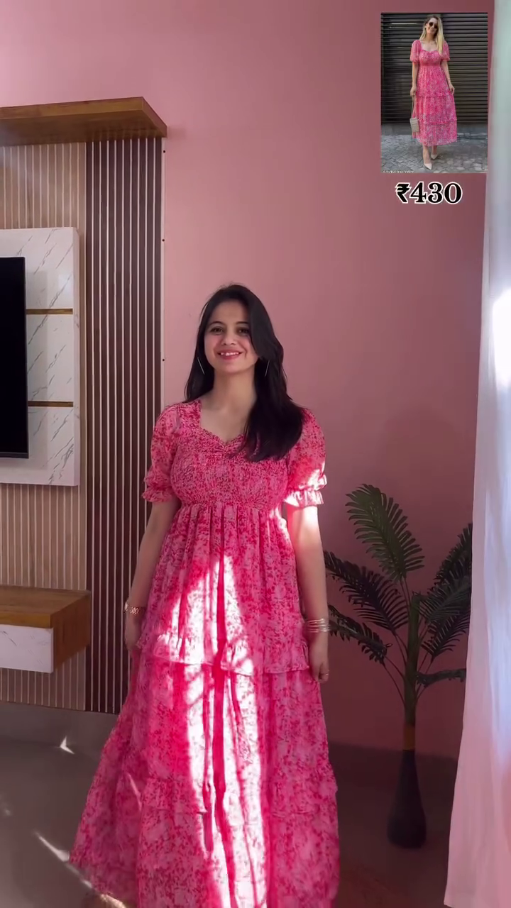 Boho Printed Maxi Dress