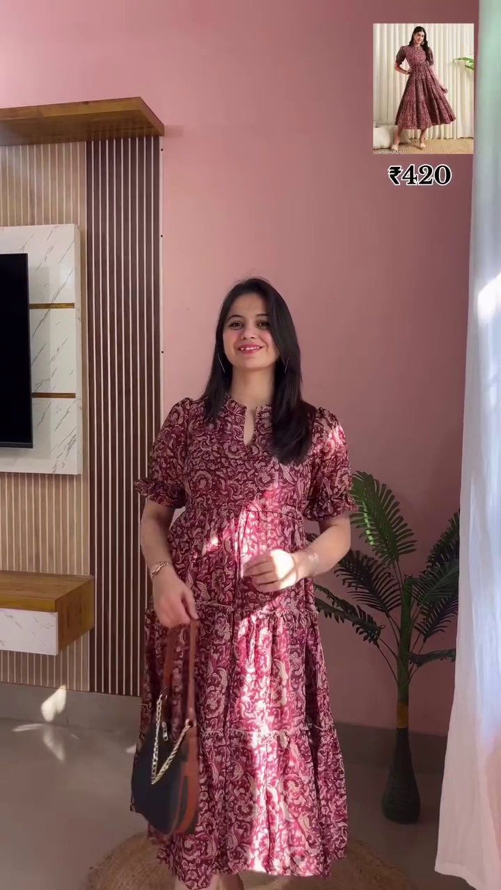 Boho Printed Maxi Dress