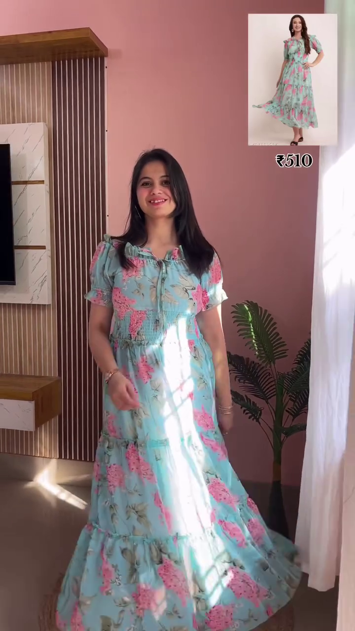 Boho Printed Maxi Dress