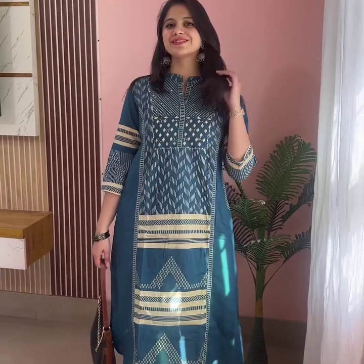 Royal Blue Kurta Set