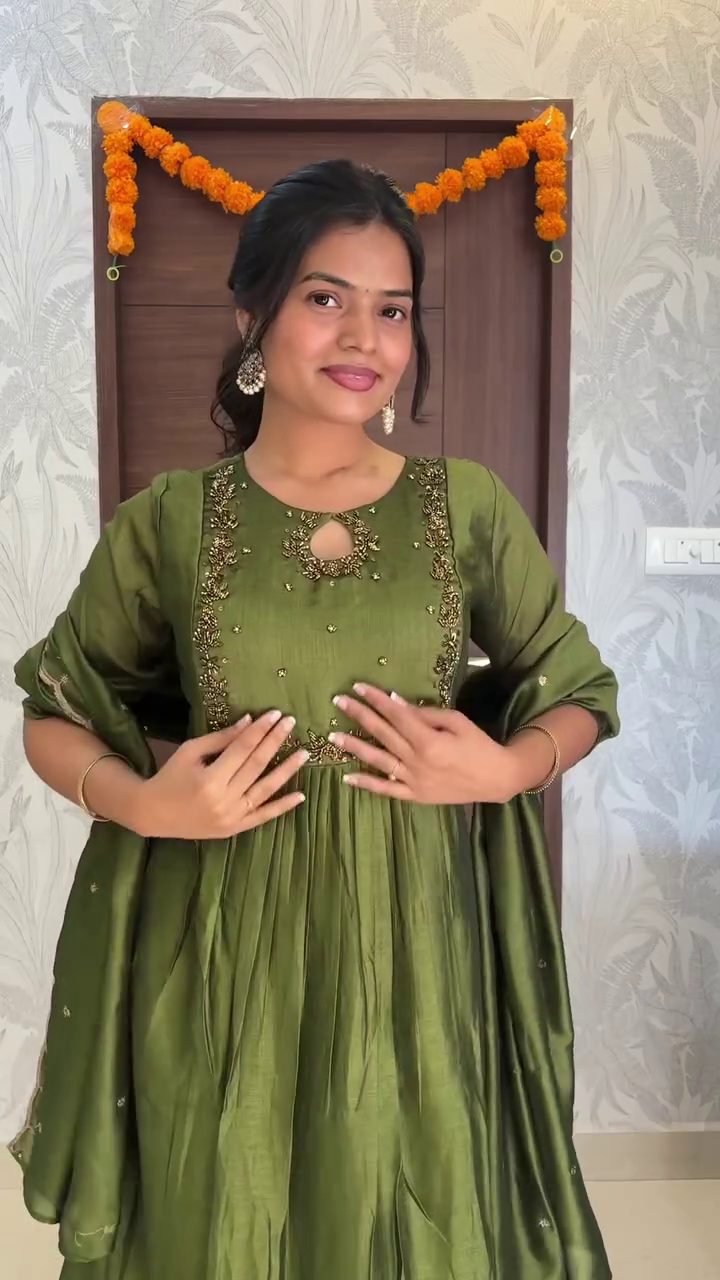 Royal Purple Festive Anarkali