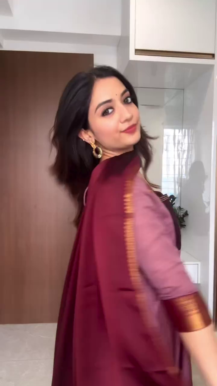 Modern Mauve Ethnic Dress