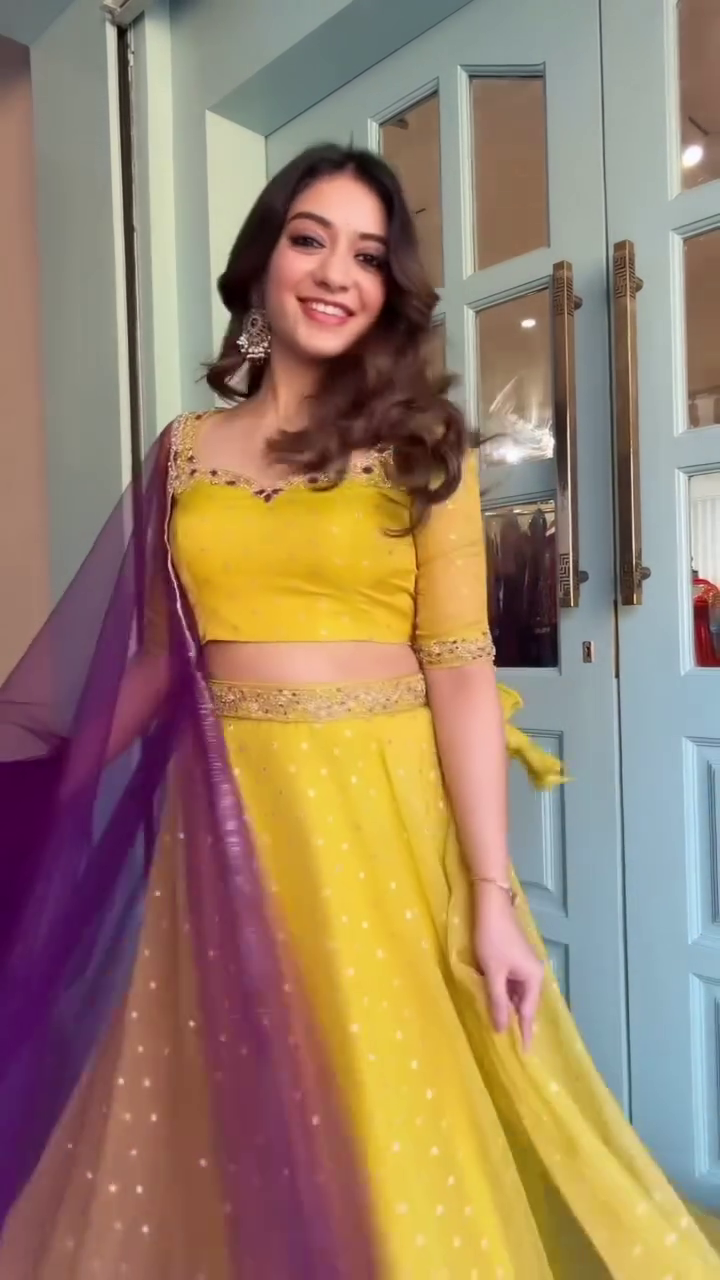 Royal Red Embroidered Party Gown