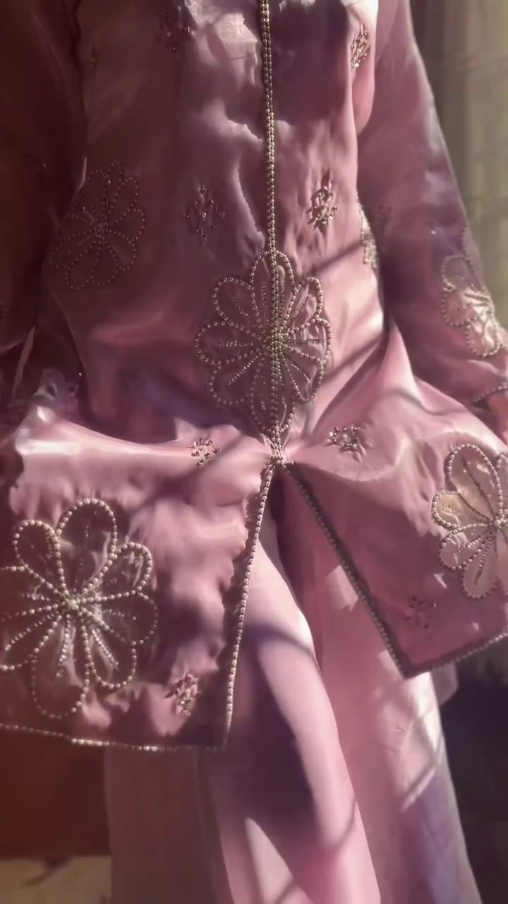 Blush Pink Festive Sharara Set