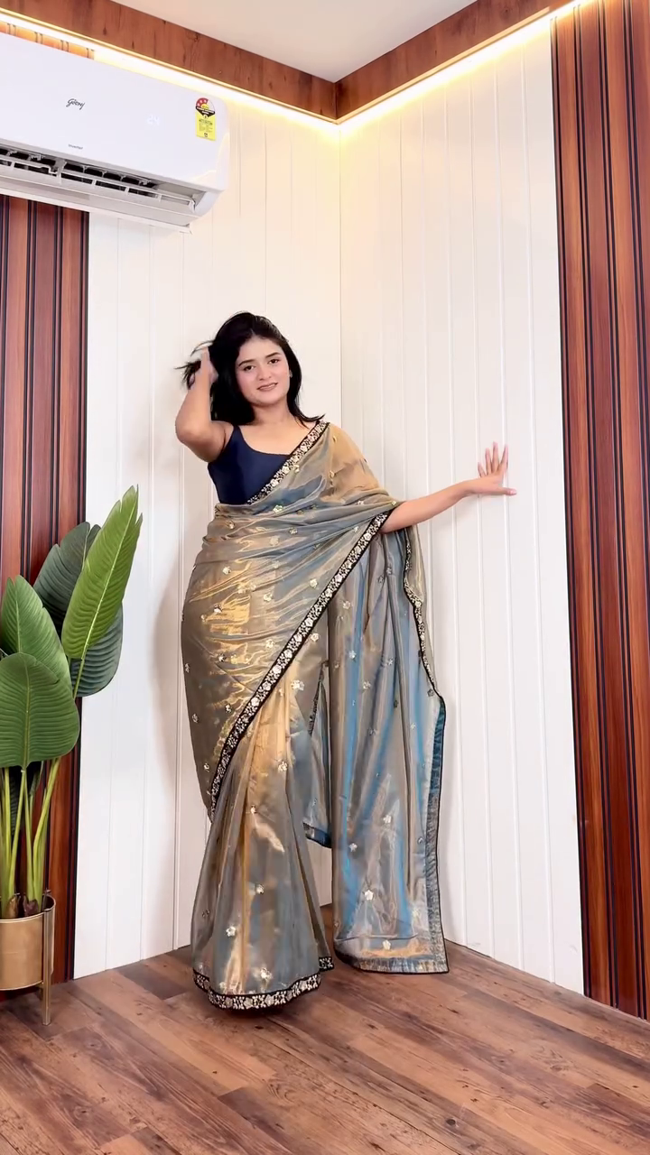 Hot Pink Designer Saree Glam