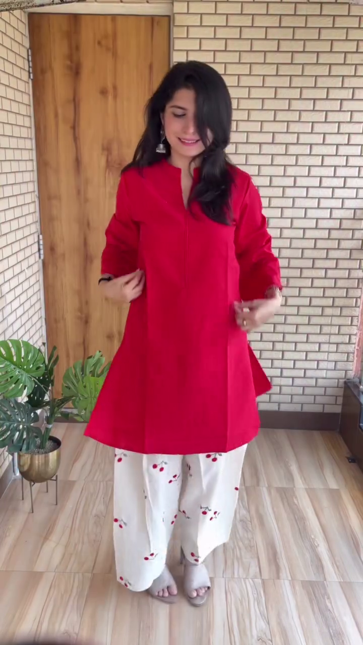 Scarlet Casual Kurta Set
