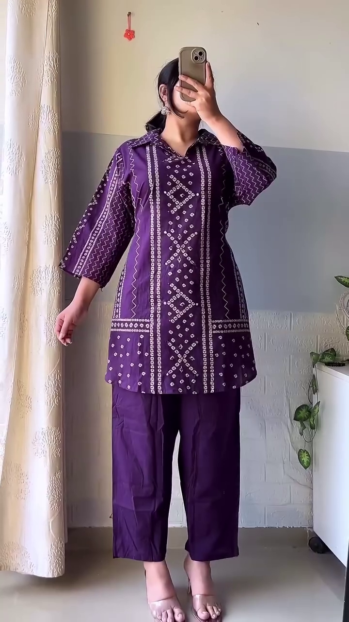 Midnight Printed Kurta Set