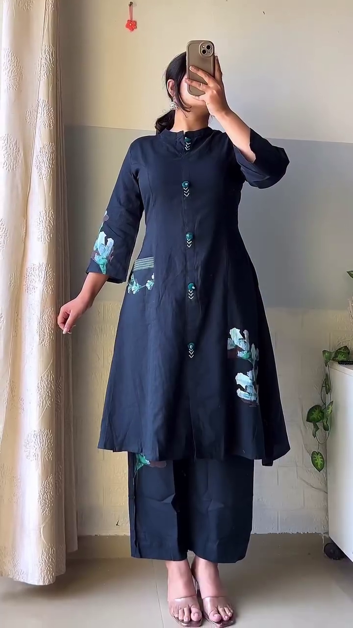 Midnight Printed Kurta Set