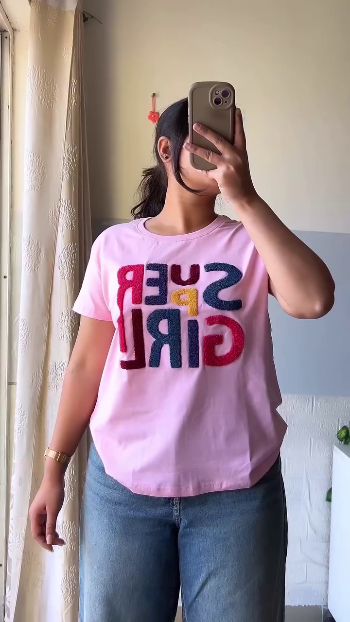 Casual White Graphic Tee1