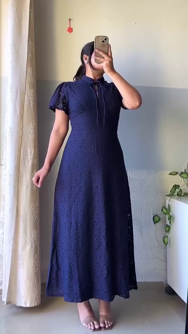 Wine Bodycon Flare Dress