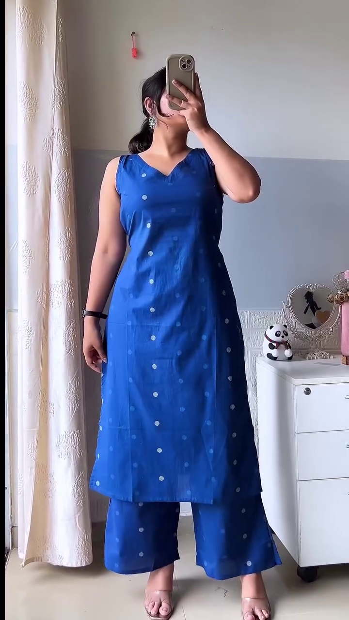 Pink Printed Ethnic Set