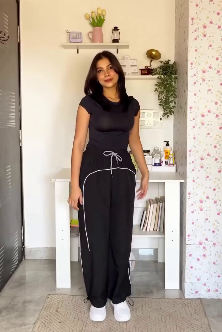 Black Athleisure Co-Ord Set